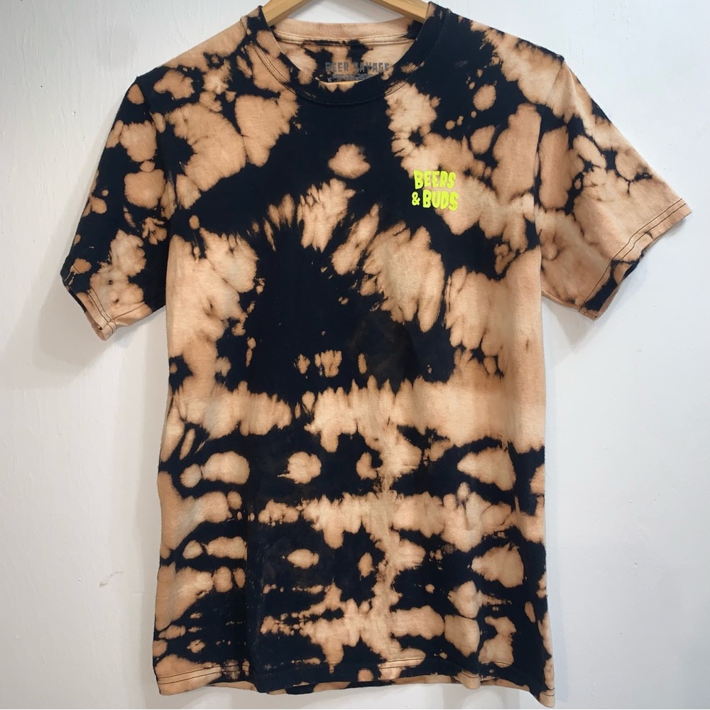Size Small Bleach Dyed Beer Savage Shirt